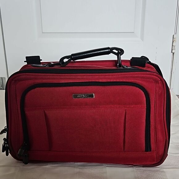 Skyway Women's Shoulder Carry-On Luggage Bag Red/Bag 17"-11" - Picture 4 of 16